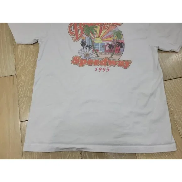 BBC Billionaire Boys Club Men´s XL T Shirt Biscayne Speedway 1995 Retro Graphic Shirts